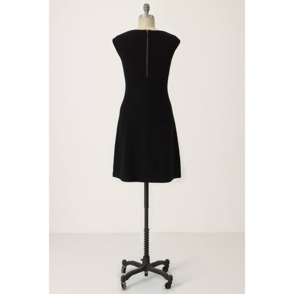 Anthropologie | Sparrow Black Wool Shift Dress - Picture 2 of 12